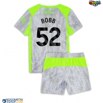 Otroški Nogometni dresi Manchester City Oscar Bobb #52 Tretji 2025-26 Kratek Rokav (+ Kratke hlače)